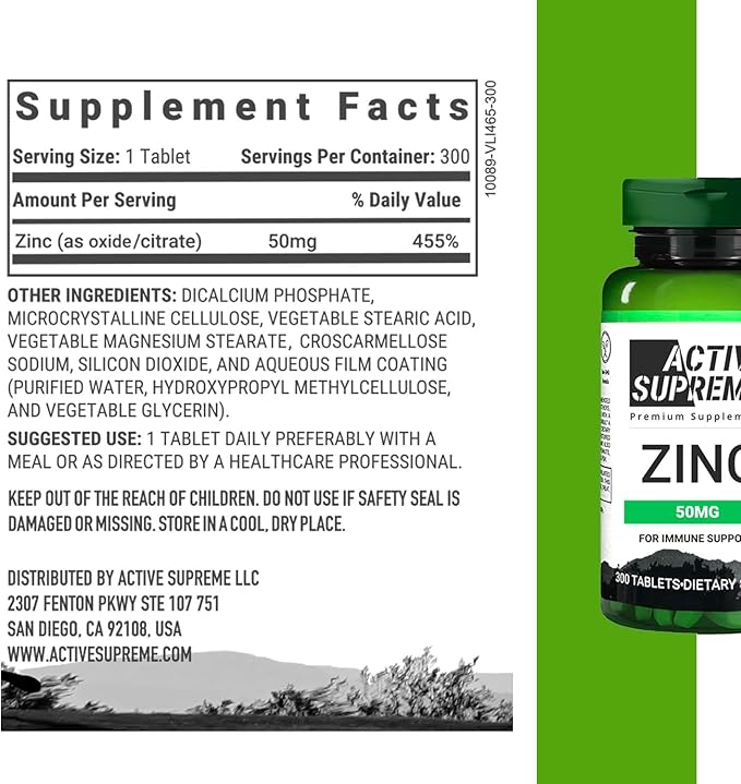 3 Pack of Collagen Type 2 + 3 Pack ZINC Citrate 50 MG