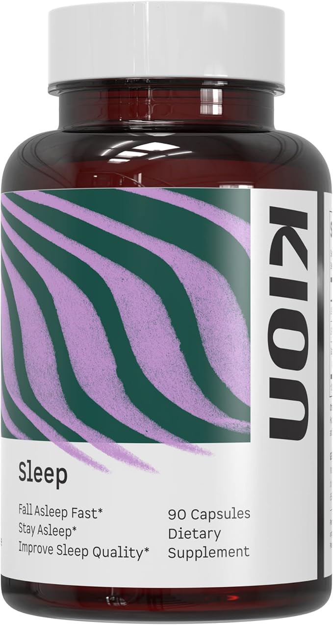 Kion Sleep | Fall Asleep Fast Stay Asleep &amp Improve Sleep Quality | Amino Acid Powered Sleep Support | 30 Servings