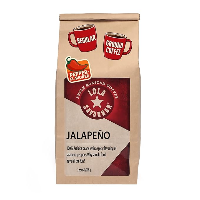 Lola Savannah Jalapeño Ground Caffeinated Coffee 2lb (32 oz)