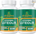 800MG Liposomal Luteolin Supplement - Maximum Absorption Premium Antioxidant Supplement for Brain &amp Overall Well-Being 120 Softgels - 60-Day Supply
