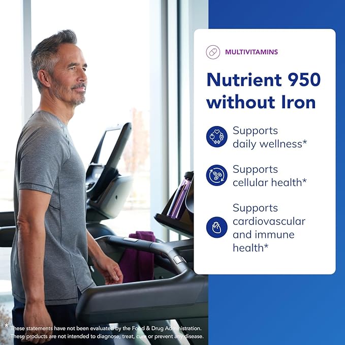 Pure Encapsulations Nutrient 950 Without Iron | Supplement to Support Cardiovascular Immune and Cellular Health Bones Hormone Metabolism and Carbohydrate Utilization* | 360 Capsules