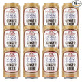Royalty Non-Alcoholic Ginger Beer Can 11.15 Ounce (Pack of 12)