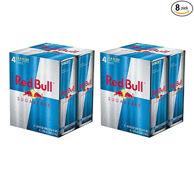 Red Bull Sugarfree Energy Drink 8.4 Fl Oz Cans 8 Count