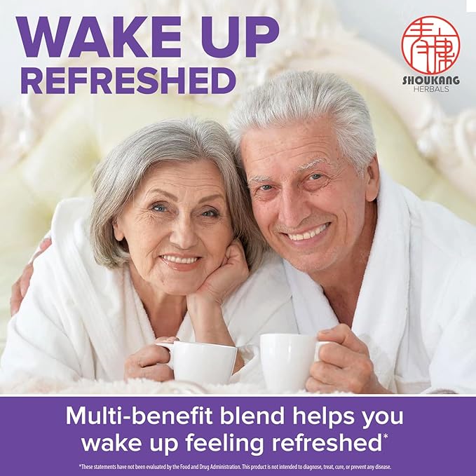 Herbal Chinese Medicine Supplements for Sleep Quality and Duration Sleeping Buddha HERBALS Quiet The Mind and Body 60 Capsules