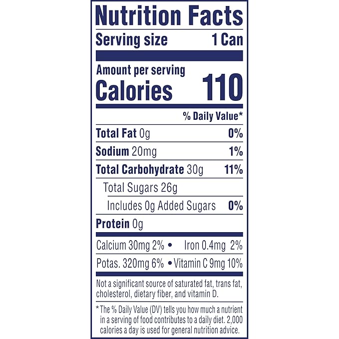 Ocean Spray® 7.2 Oz 100% Orange Juice Blend Juice Drink Mini Can (Pack of 24)