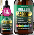 Mullein Drops for Lungs144000mg Mullein Leaf Extract for Lungs Cleanse &amp Respiratory Function Healthy Breathing Immune Digestive System Natural Herbal Supplement Sugar &amp Alcohol-Free120-Da