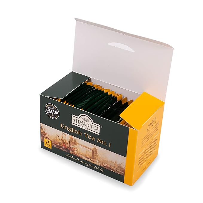 Ahmad Tea English Tea No.1 20 count (Pack of 6)