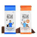 Stella Blue Ground Coffee Variety Pack Big Cat Blend And Miss Peaches Blend Medium Roast Arabica Coffee Smooth Balanced Flavor With Caramel Citrus And Fruity Notes Ethically Sourced 12 oz Bags