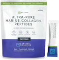 Hydrolyzed Marine Collagen Peptides - Made with Nippi Peptide® from Japan 10g Type I Collagen Per Serving Supports Skin Hair Joint and Bone Health Lab Tested - 15 Stick Packs