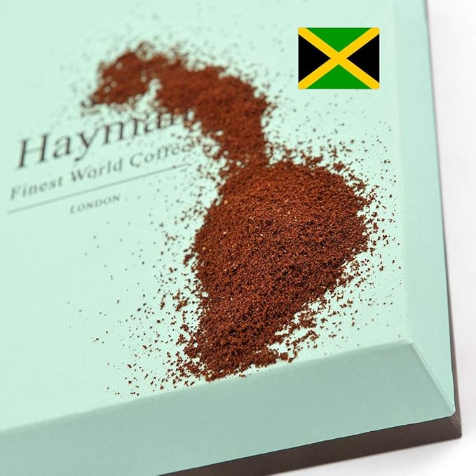 Hayman 100% Blue Mountain Coffee From Jamaica Ground 12oz | Fresh Roasted Jamaican Coffee