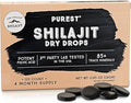 Pure Himalayan Shilajit Dry Drops 100% Pure Natural Shilajit Grade A Max Potency 85+ Clean Trace Minerals &amp Fulvic Acid for Energy Metabolism &amp Immune Support Supplement for Men &amp Wome