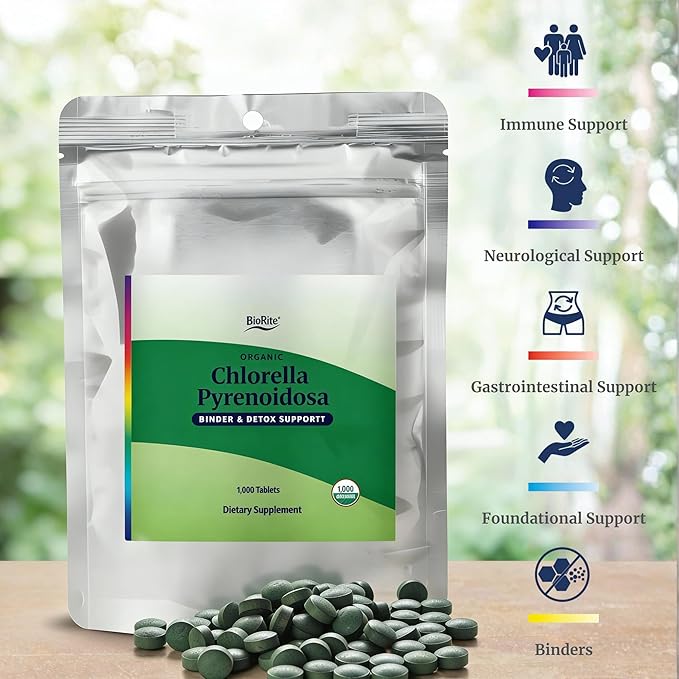 BioPure Chlorella Pyrenoidosa – 1000 Tablets
