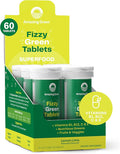 Amazing Grass Effervescent Tablets: Green Superfood Water Flavoring Tablet with Antioxidants &amp Alkalizing Greens Lemon Lime 60 Count