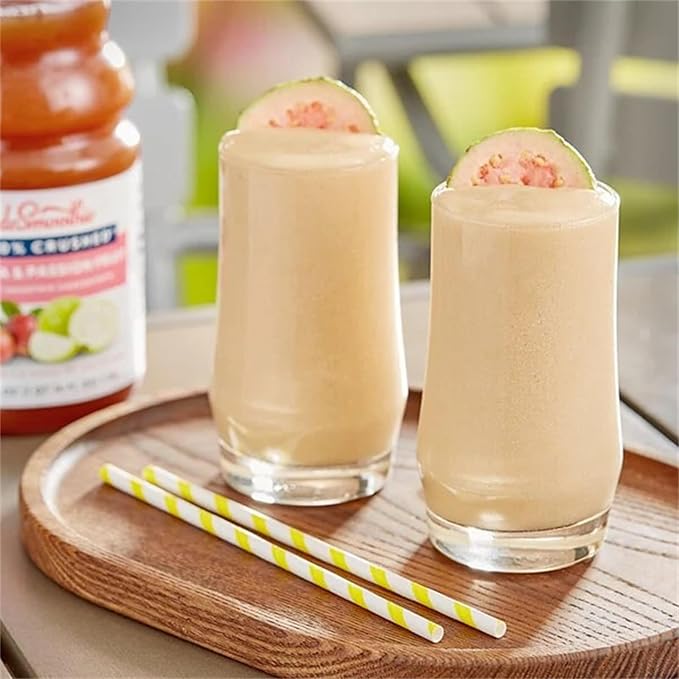 100% Crushed Guava Passion Fruit Smoothie Mix 46 fl. oz. WS-103DR100GUAP-NF