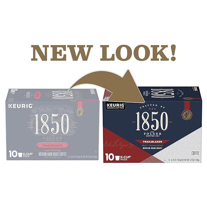 Folgers Trailblazer Medium Dark Roast Coffee 20 K-Cups for Keurig