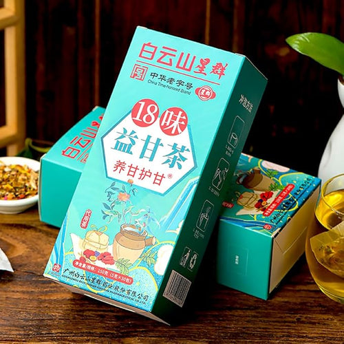 18 Flavors Liver Care Tea Herbal Tea for Liver - Nourish and Support Your Liver Health (60PCS)