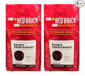 Red Brick Co Ground Double French Craft Roasted Coffee (Pack of 2)