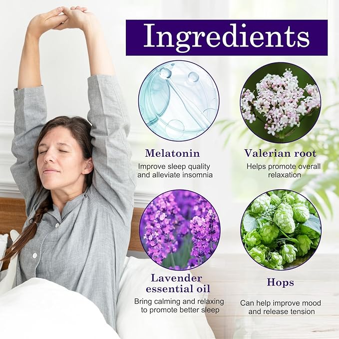 WanDu&ampHerbal 120 Sleep Patches for Adults Extra Strength - Fast Acting 100% Natural Ingredients Skin-Friendly &amp Easy to Apply Apply Before Sleeping for Men and Women (1)