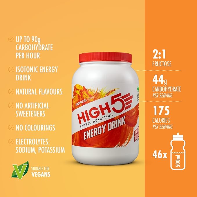 High 5 Energy Source Tropical Jar 2200g