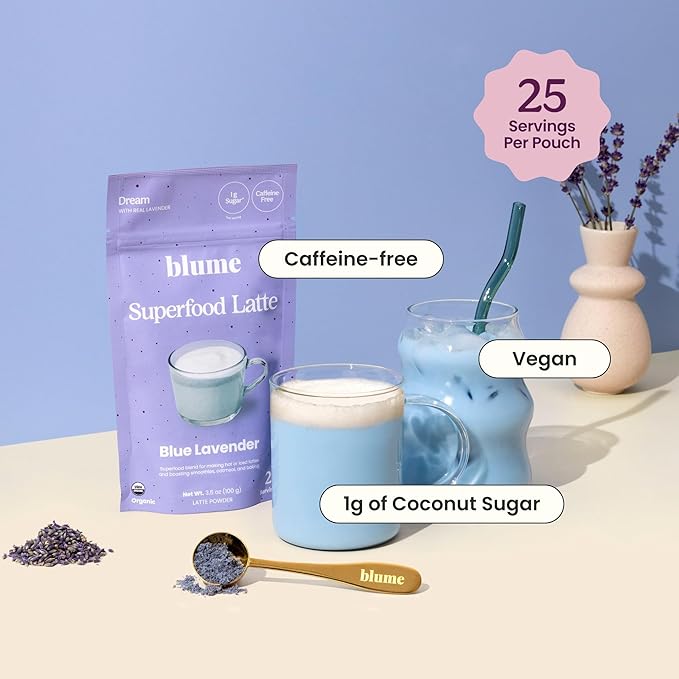 Dawn to Dusk Bundle - Organic Matcha Green Tea Powder and Lavender Latte - Matcha from Shizuoka Japan Calming Lavender Powder