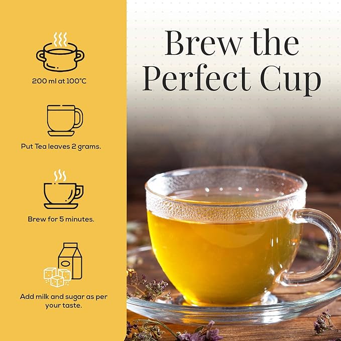 The Tea Heaven - Ginger Turmeric Loose Leaf Tea Herbal Mix with Black Pepper Cinnamon &amp Ginger 100 Grams (3.5 oz) Copper Tin