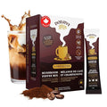 Dodjivi Organic Mushroom Coffee Instant Packets 100% Arabica Coffee Powder with Reishi mushroom Lion's mane ChagaTurkey Tail for Better Focus Immune Support Keto Friendly (30 Sticks Each 3.2gm)