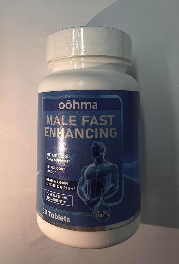 New Male Enhancing Supplement Designed to be Fast Acting for Blood Flow to Gain Length &amp Girth + Stamina Maca Epimedium and Other Natural Ingredients 3rd Party Tested Supplement 60 Tablets