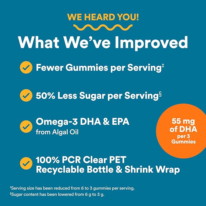 SmartyPants Men's Multivitamin Gummies Omega 3 (DHA/EPA) Methylfolate Vitamin D3 C Vitamin B12 B6 Vitamin A K Zinc &amp Selenium Gluten Free 90 Count (30 Day Supply)