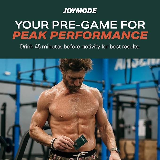 JOYMODE Performance Booster w/Arginine Nitrate L-Citrulline Vitamin C and Ginseng - 10 Servings - Supports Nitric Oxide Blood Flow and Erection Quality