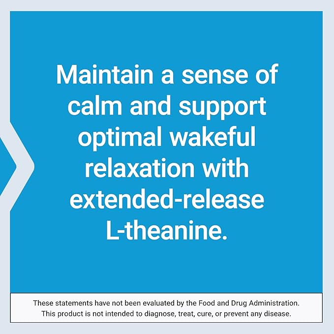 Life Extension Theanine XR™ Stress Relief – L-Theanine – Promotes a Calm Response to Daytime Stress-– Non-GMOGluten-FreeVegetarian-– 30 Tablets(Pack of 2)
