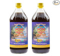 Tahiti Trader Island Style High Potency Noni Fruit Juice - Organic Antioxidant Superfood Supporting Energy &amp Body Health - Fermented to Vinegar - 32oz 2 Pack