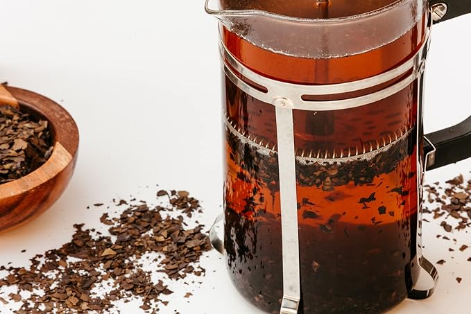 1LB (16oz) Dark Roast Yaupon Tea (loose leaf) - Lost Pines Yaupon Tea - Sustainably wild harvested yaupon the only caffeinated plant native to North America.