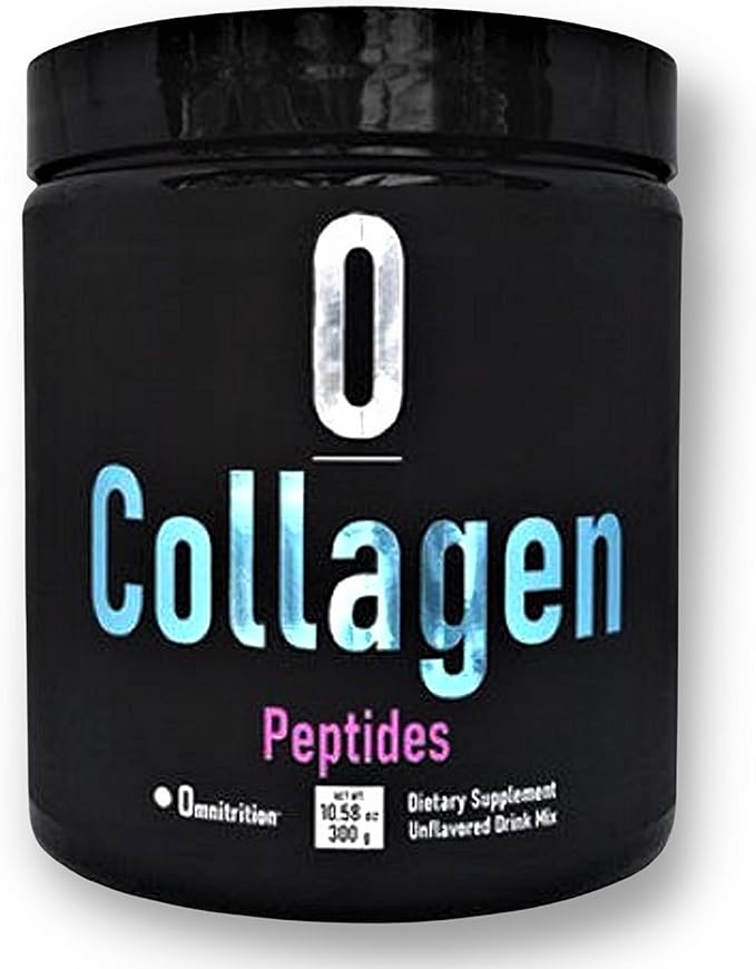 Omnitrition Collagen Peptides Dietary Supplement Unflavored 9001 30 Serving Bottle