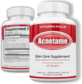 Acne Pills- Vitamin Supplements for Acne Treatment- Natural Clear Skin from Hormonal Cystic Pimples- Oily Skin Vitamins Pill for Women Teen Men &amp Adults 60 Tablets
