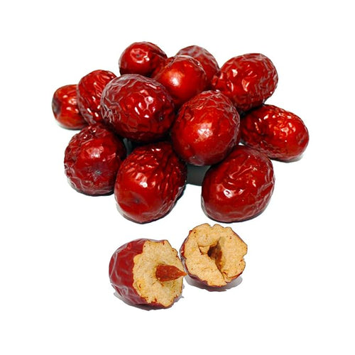 4 Pound DABC OAK LAND Premium Jujube Red Dates 100% Natural Red Date (Hong Zao) High Vitamins High Nutrition Health Snack Selected Dried Fruit Big &amp Delicious Packed in USA 特级红枣 1LB/ 4 Bags