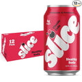 Slice Healthy Soda Classic Cola Prebiotic &amp Probiotic Soda Pop 5g Fiber 40 calories 12 fl oz 12 Pack