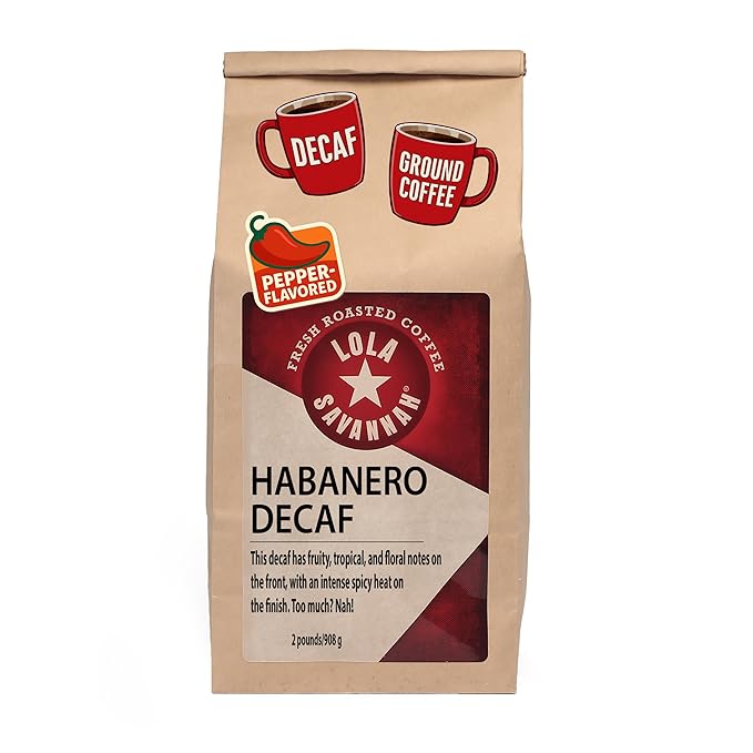 Lola Savannah Habenero Ground Decaf Coffee 2lb (32 oz)