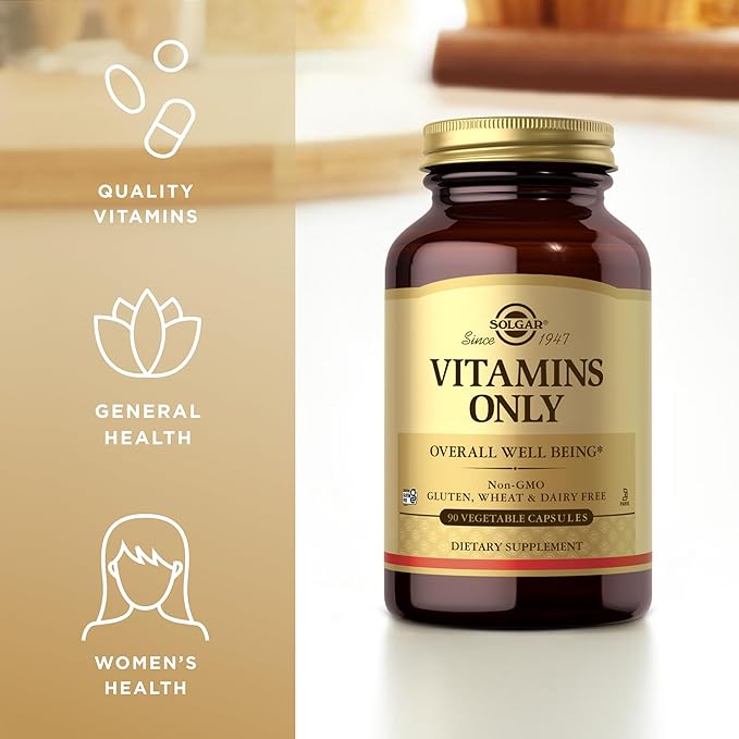 Solgar - Vitamins Only 90 veggie caps