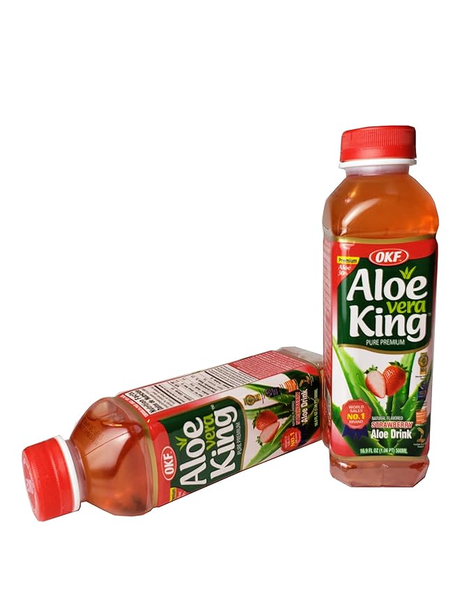 Aloe Vera King Strawberry 16.9oz (10 Pack)