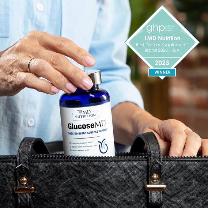 1MD Nutrition - Cinnamon bark 10:1 Water Extract Chromium Neem Leaf Berberine Cayenne Pepper 5:1 Extract Lion's Mane Gymnema Leaf and Stem - 60 Capsules