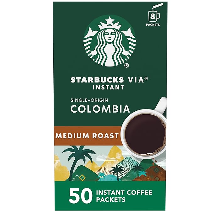 Starbucks VIA Ready Brew Colombia Coffee 50-Count