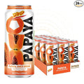 De Mi Pais Papaya Juice with Pulp Premium Quality Refreshing Fruit Beverage Canned Juice Perfect for Tropical Drinks Organic Experience Size 16.57 Fl Oz 24-Pack