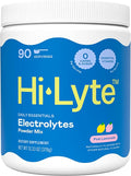 Hi-Lyte Electrolyte Powder Daily Hydration Supplement Drink Mix 90 Servings | Sugar-Free 0 Calories 0 Carbs | No Maltodextrin. Gluten-Free | Supports Keto | Light Refreshing Flavor (Pink Lemonade)