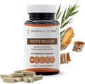 Secrets of the Tribe White Willow Capsules 800 mg White Willow (Salix Alba) Dried Bark (60 Capsules)