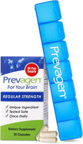 Prevagen Regular Strength - 30 Capsules (1 Month Supply) 10mg of Apoaequorin Plus Vitamin D3
