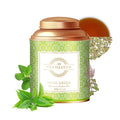 The Tea Heaven - Premium Tulsi Green Tea Holy Basil Loose Leaf 100g (3.5 oz) Hot or Cold Brewing