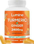 LUMINE Turmeric Curcumin Supplement2400mg Turmeric Extract with 95% CurcuminoidsVegan Non-GMO Gluten-Free (1pc)