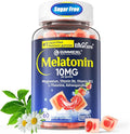 Melatonin Gummies 10mg 20mg with Magnesium for Adults | Drug Free | Sleep Aid | Sugar Free | L-Theanine Ashwagandha B6 B12 Lemon Balm &amp Chamomile Supports Deep Relaxation 60 Cts
