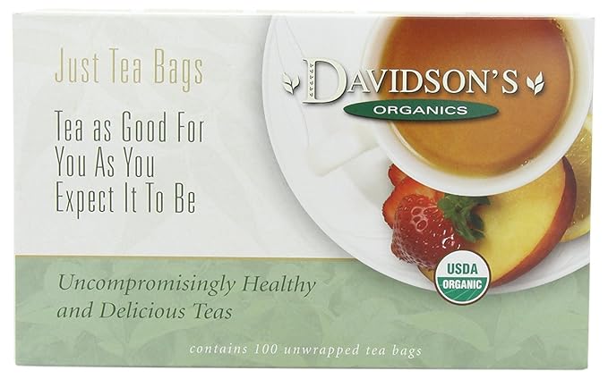 Davidson's Organics Spiced Pear 100-count Unwrapped Tea Bags