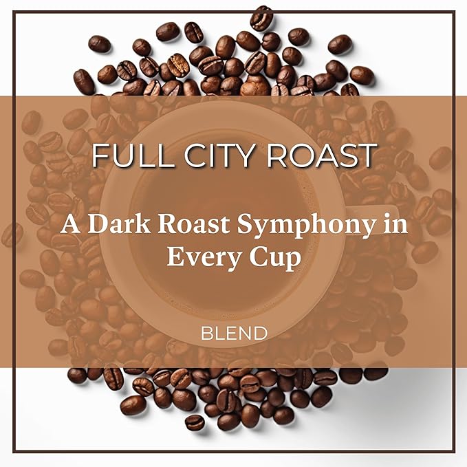 San Diego Coffee Full City Roast Dark Roast Whole Bean Coffee 16-Ounce Bag Café en grano tostado
